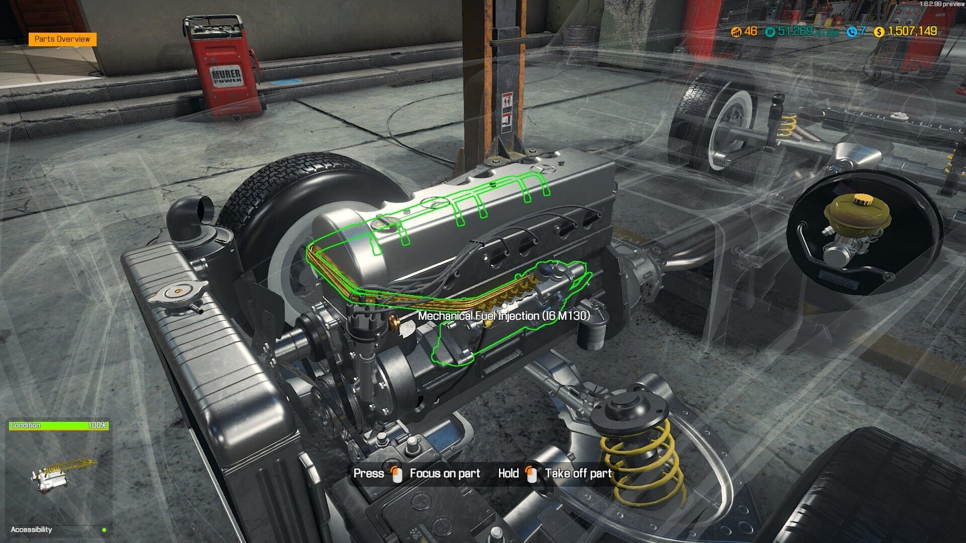 Screenshot for Car Mechanic Simulator 2018: Mercedes-Benz