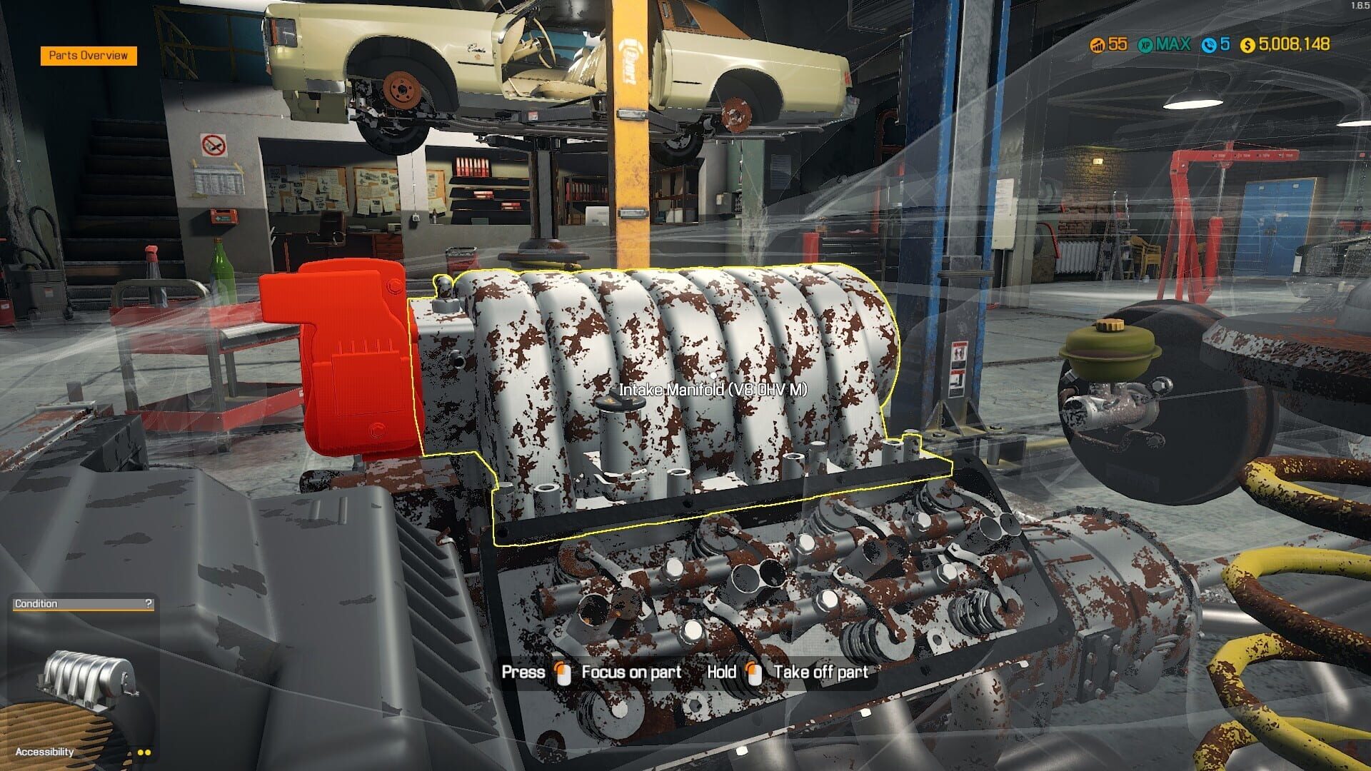 Screenshot for Car Mechanic Simulator 2018: Chrysler