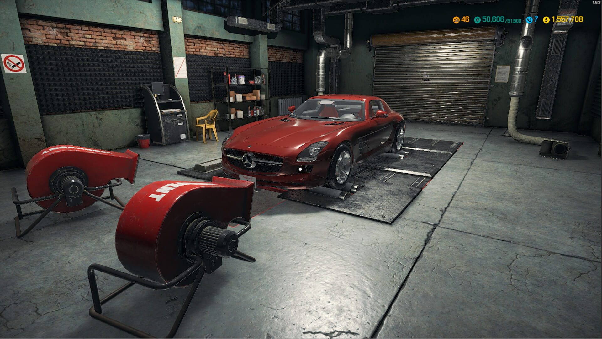 Screenshot for Car Mechanic Simulator 2018: Mercedes-Benz