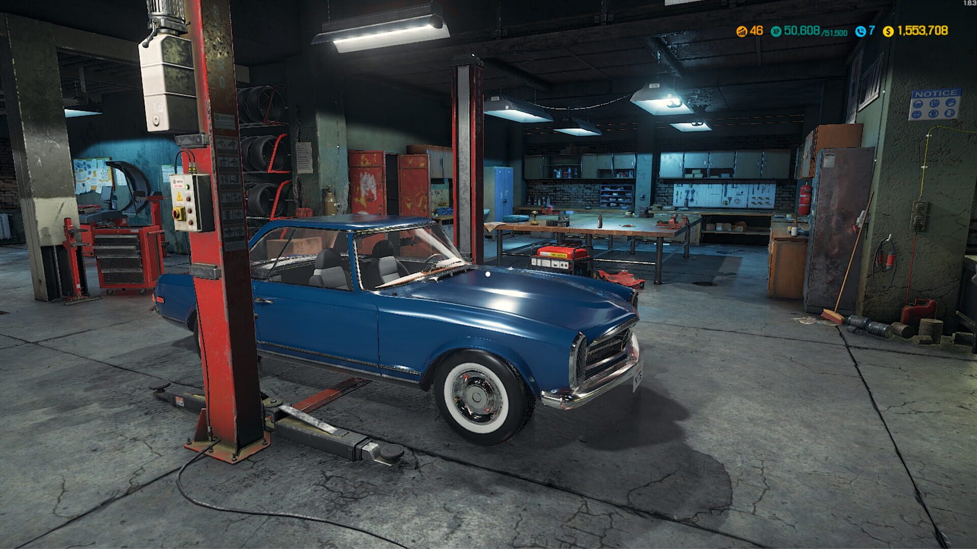 Screenshot for Car Mechanic Simulator 2018: Mercedes-Benz