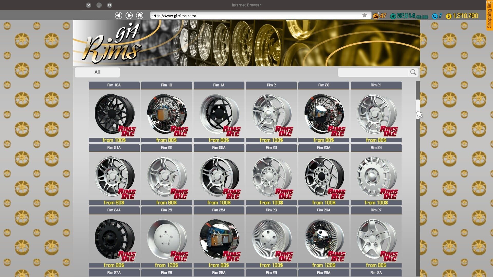 Screenshot for Car Mechanic Simulator 2018: Rims