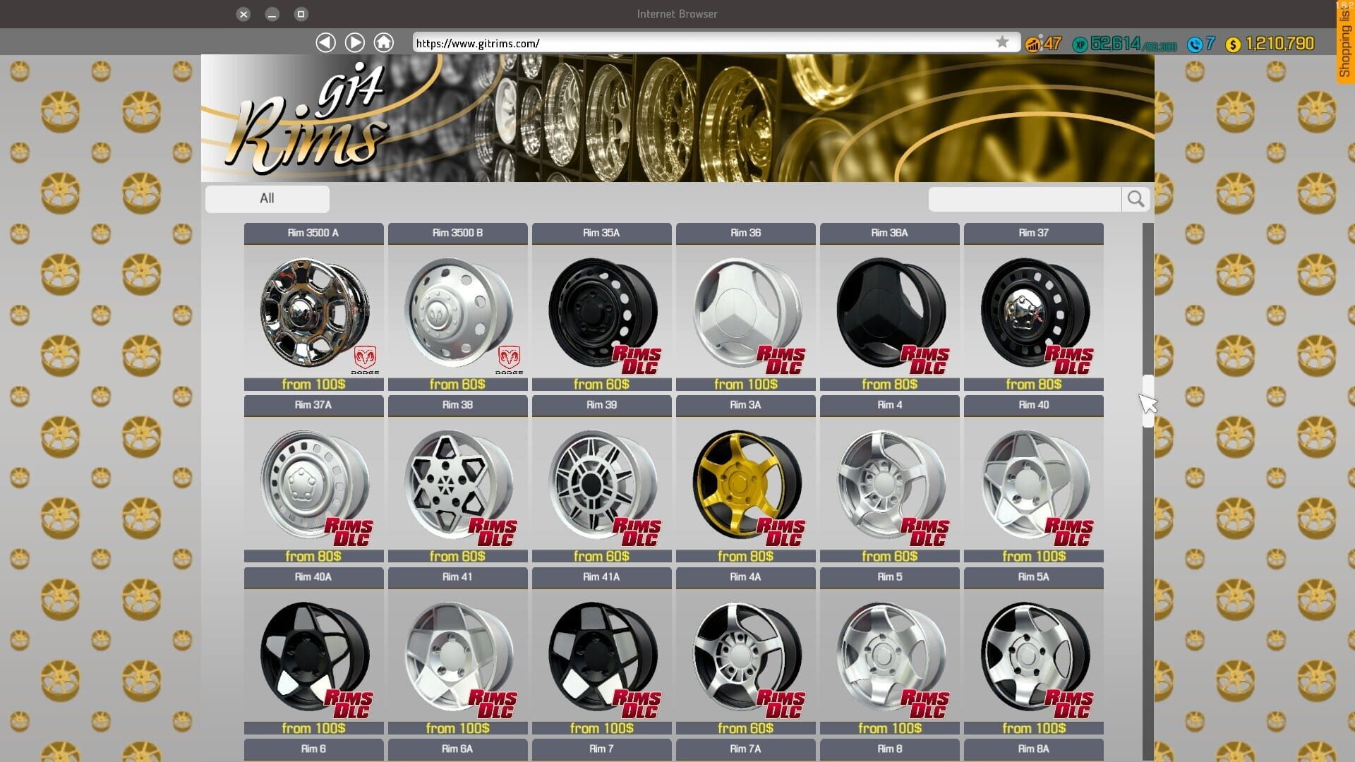 Screenshot for Car Mechanic Simulator 2018: Rims