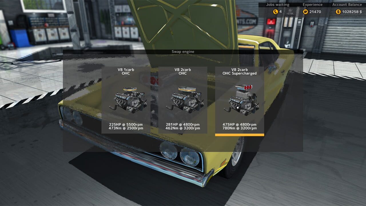 Screenshot for Car Mechanic Simulator 2015: Performance