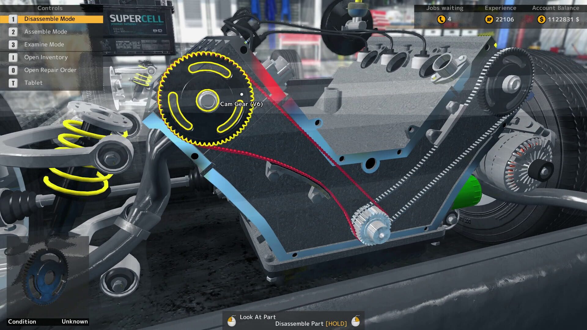 Screenshot for Car Mechanic Simulator 2015: DeLorean