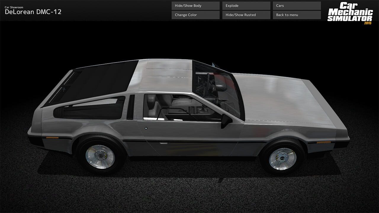 Screenshot for Car Mechanic Simulator 2015: DeLorean