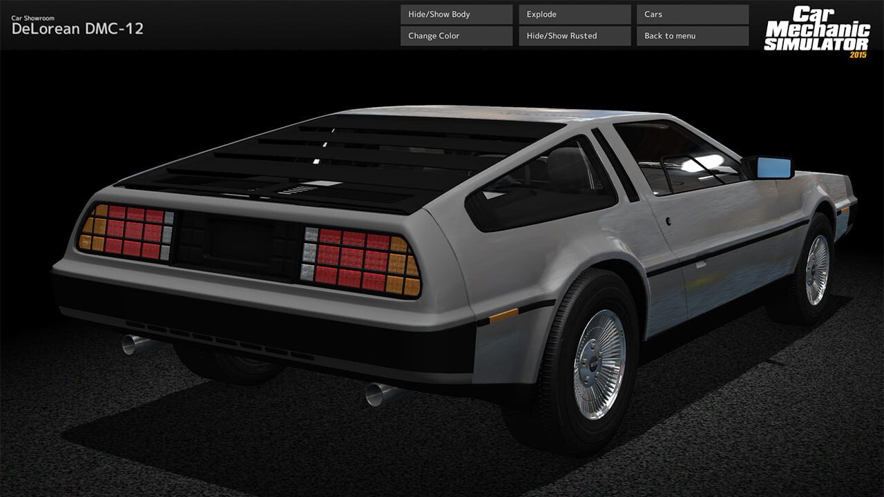 Screenshot for Car Mechanic Simulator 2015: DeLorean