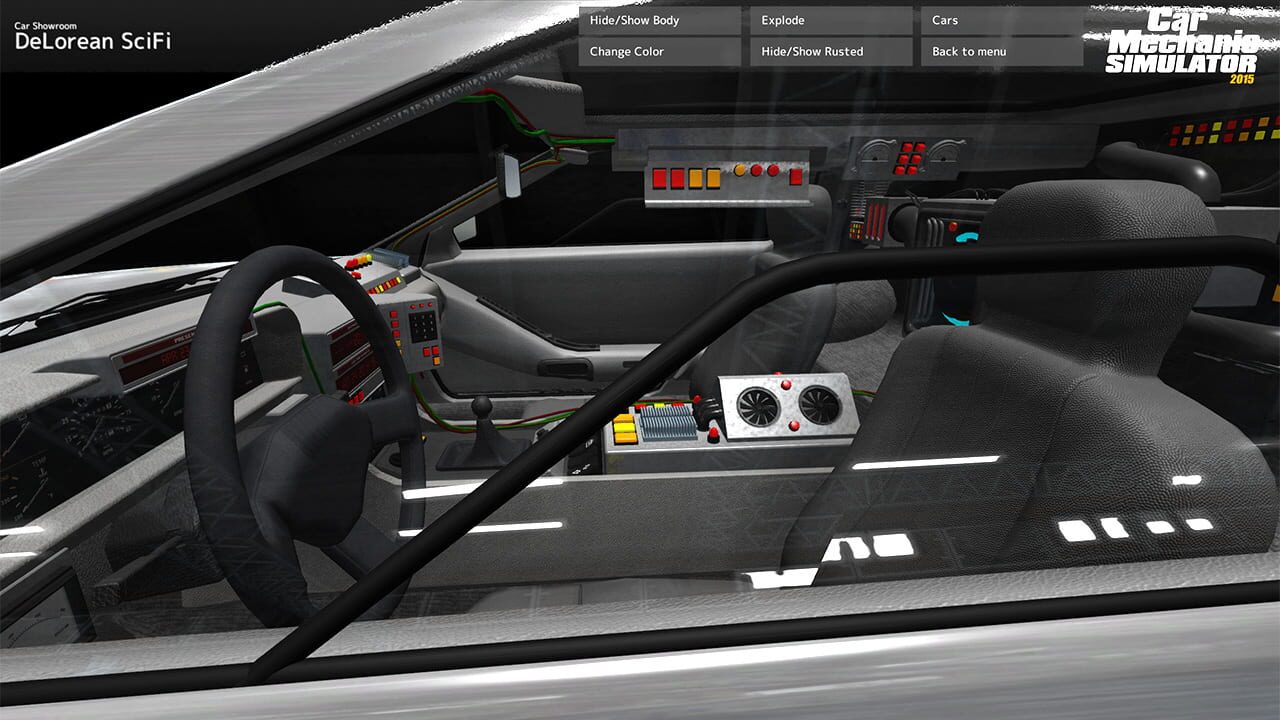 Screenshot for Car Mechanic Simulator 2015: DeLorean