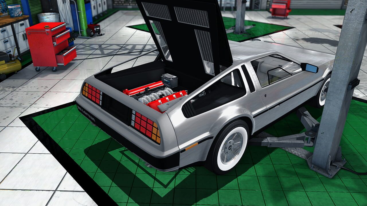 Screenshot for Car Mechanic Simulator 2015: DeLorean