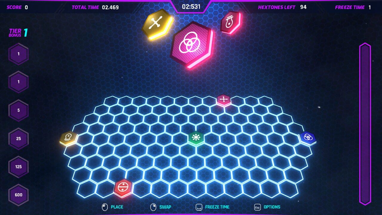 Screenshot for Hextones: Spacetime