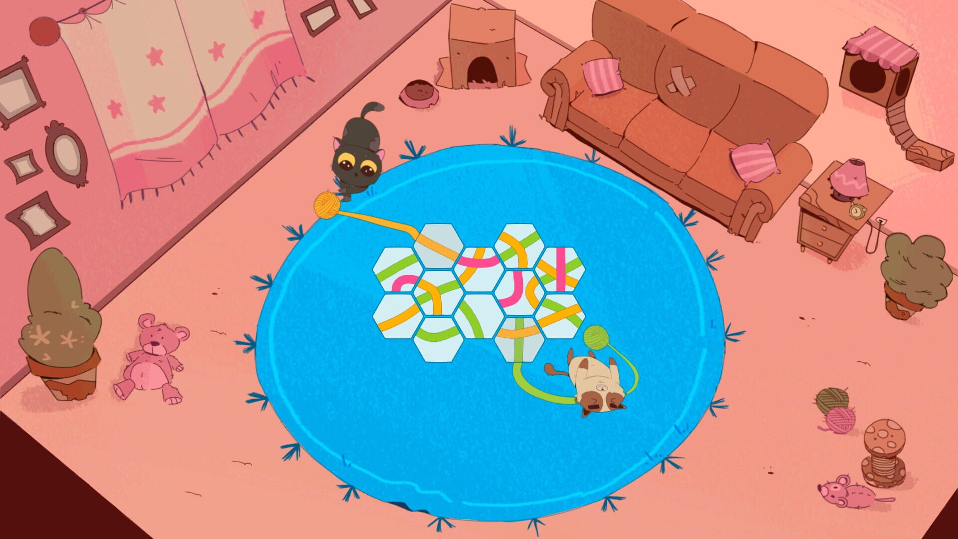 Screenshot for Kittens and Yarn