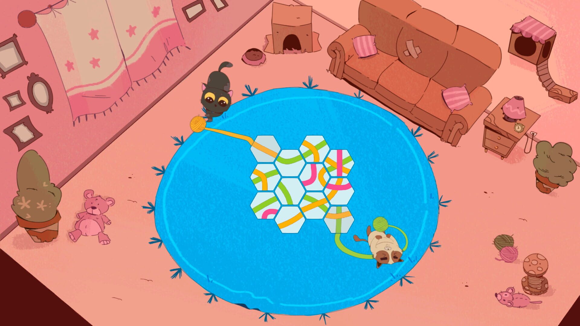 Screenshot for Kittens and Yarn