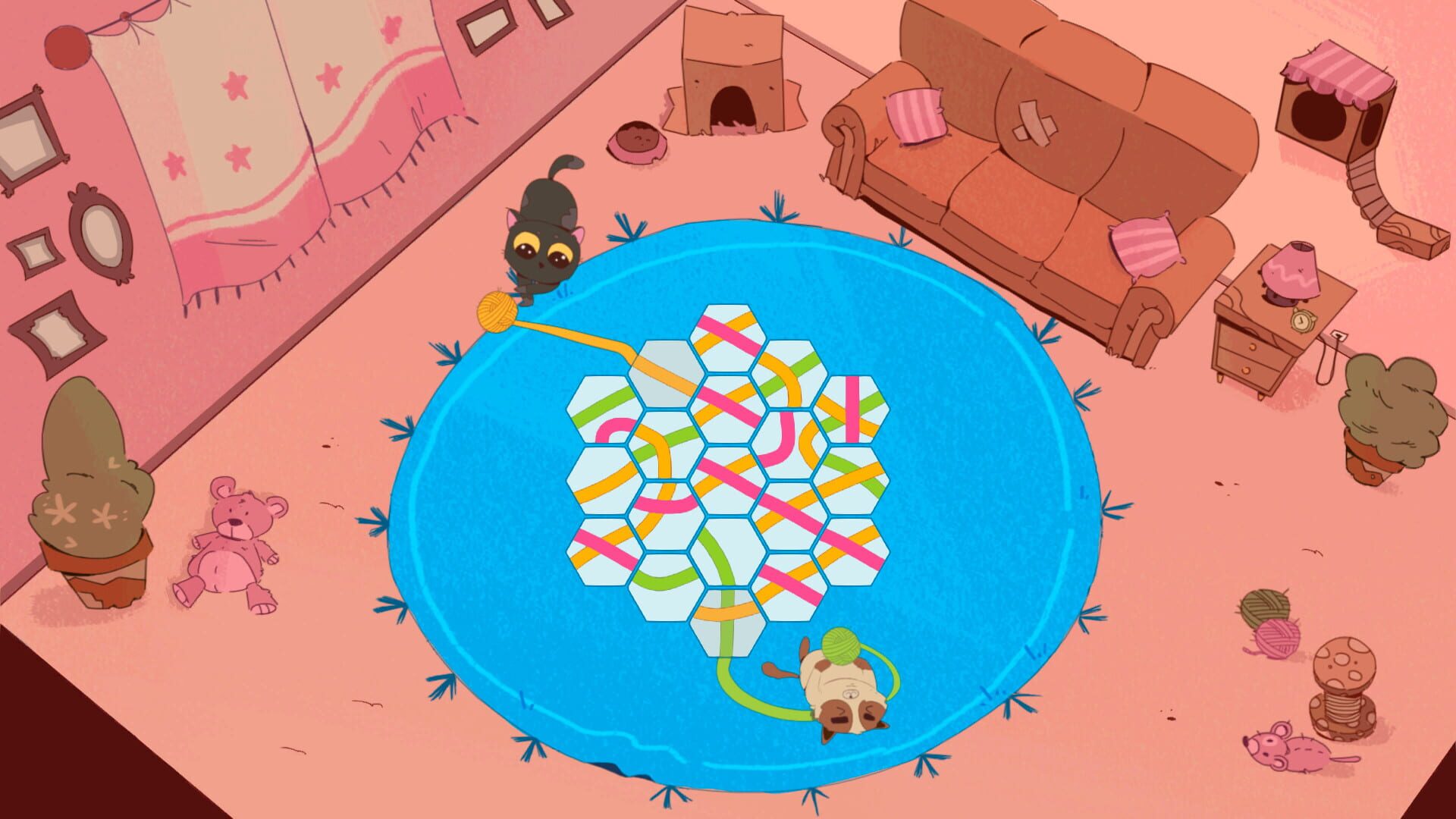 Screenshot for Kittens and Yarn