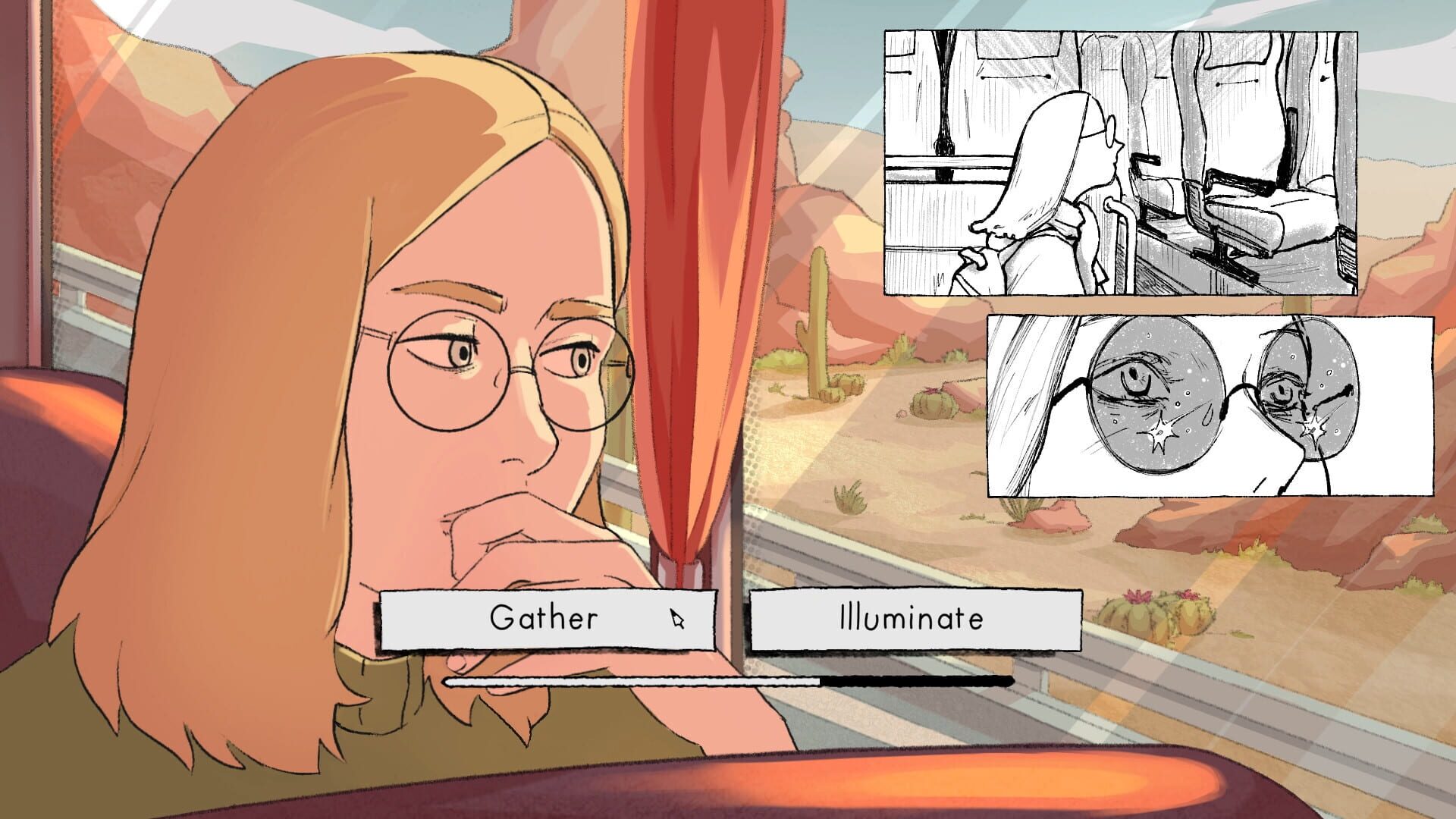 Screenshot for A Sketchbook About Her Sun