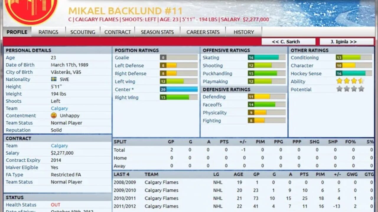 Screenshot for Franchise Hockey Manager 2013
