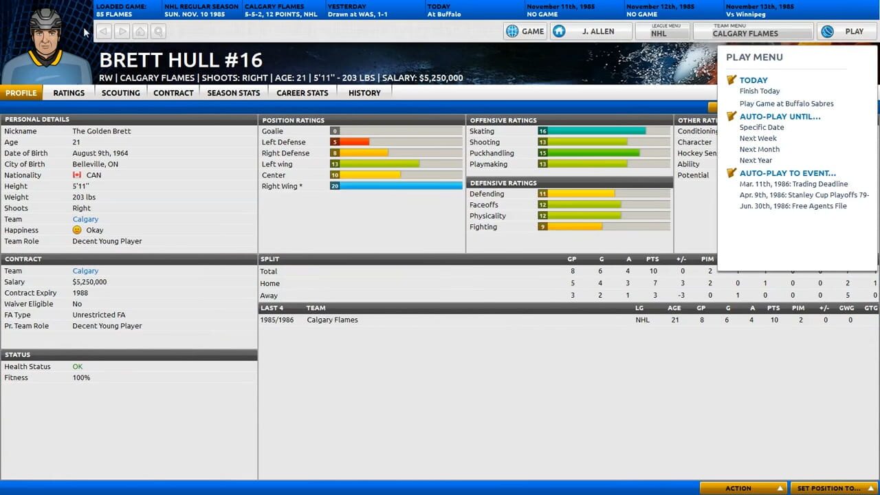 Screenshot for Franchise Hockey Manager 2014