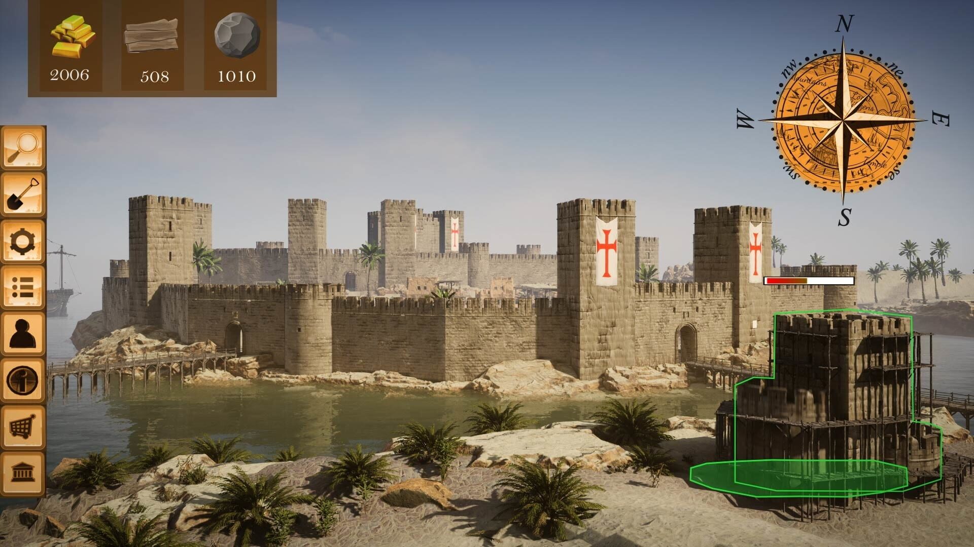 Screenshot for Templar Castle Builder