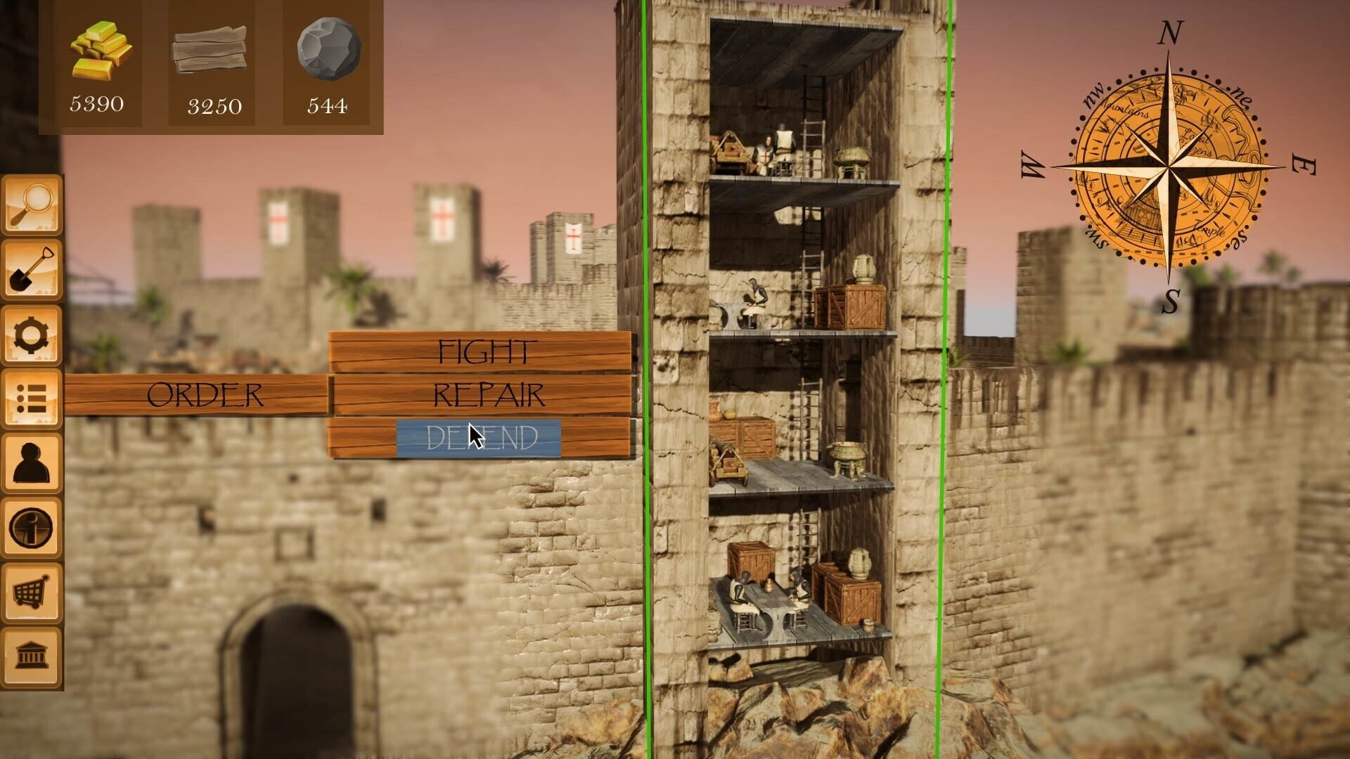 Screenshot for Templar Castle Builder