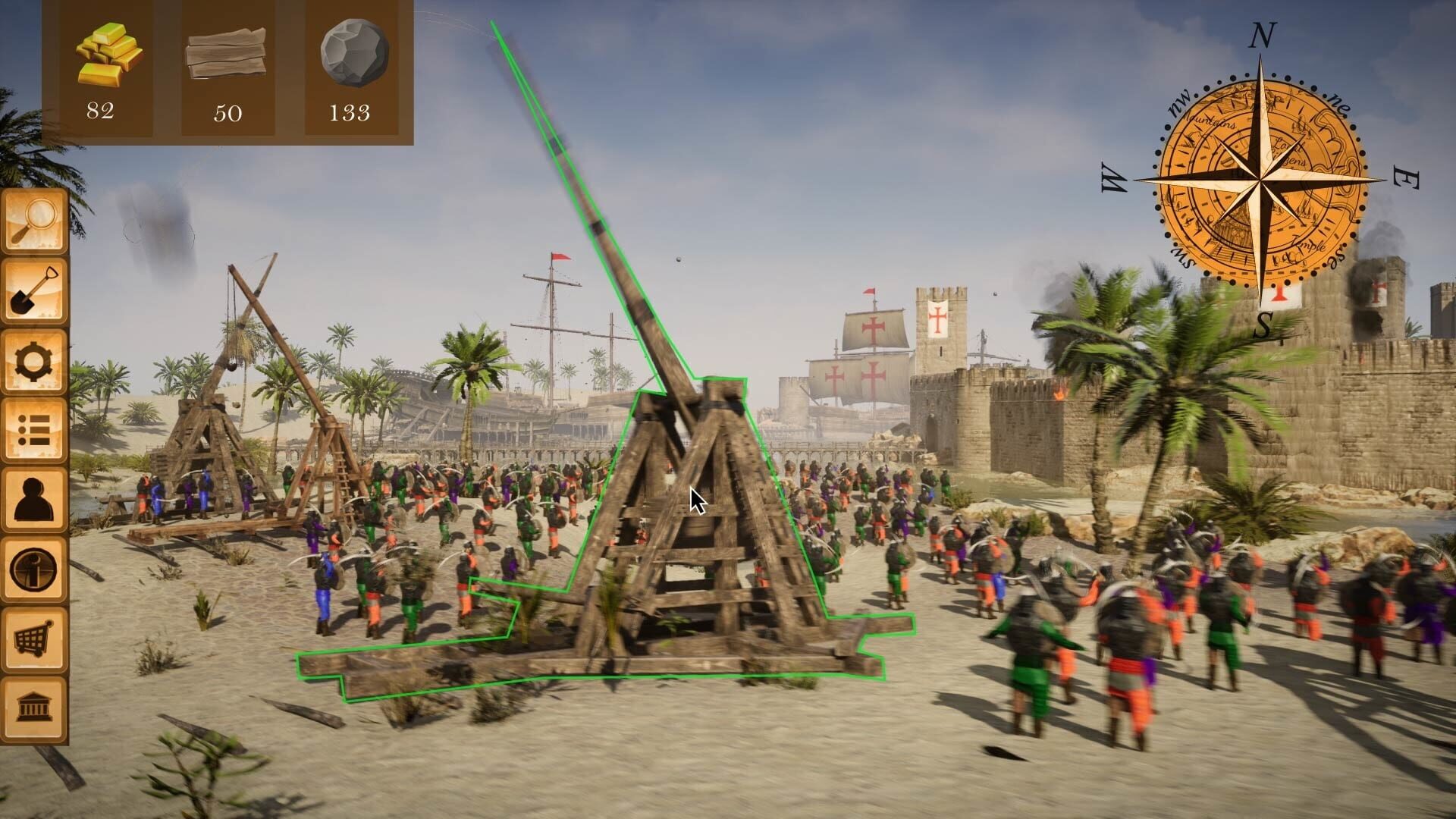 Screenshot for Templar Castle Builder