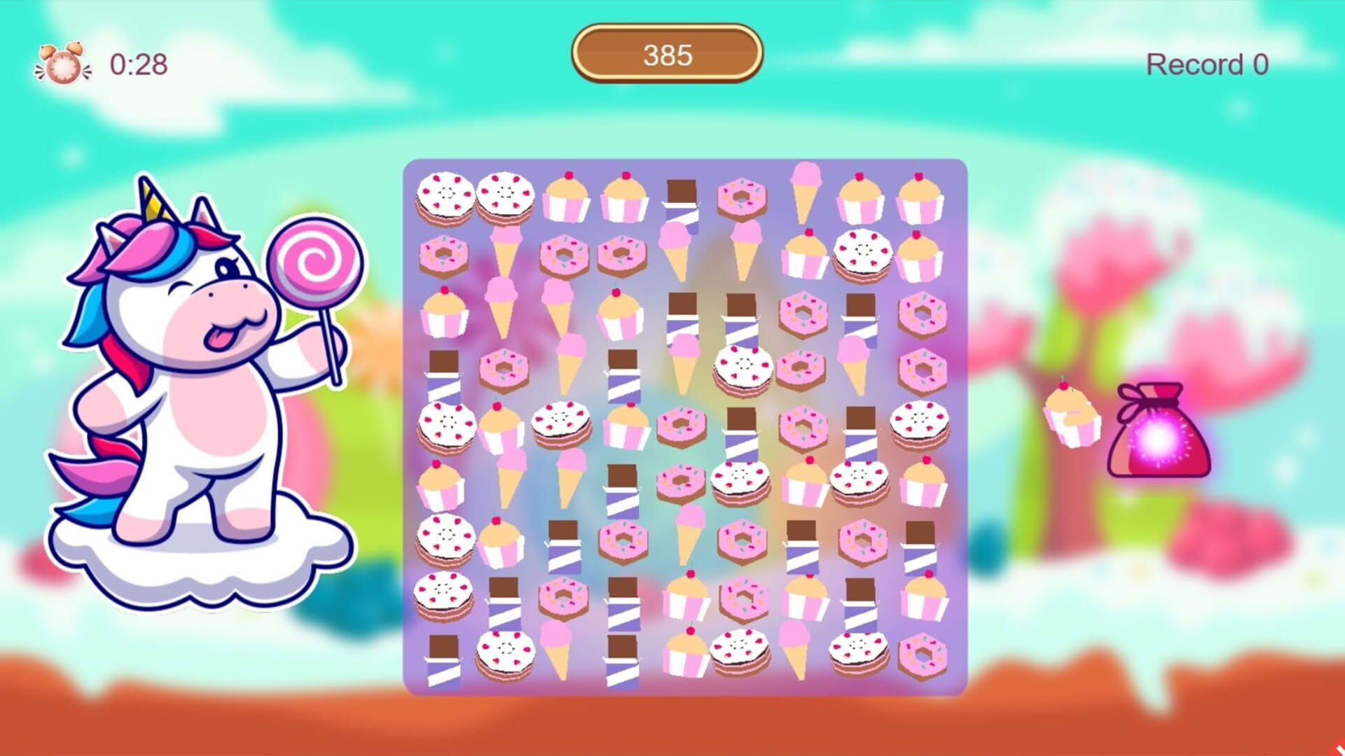 Screenshot for Unicorn and Sweets 2