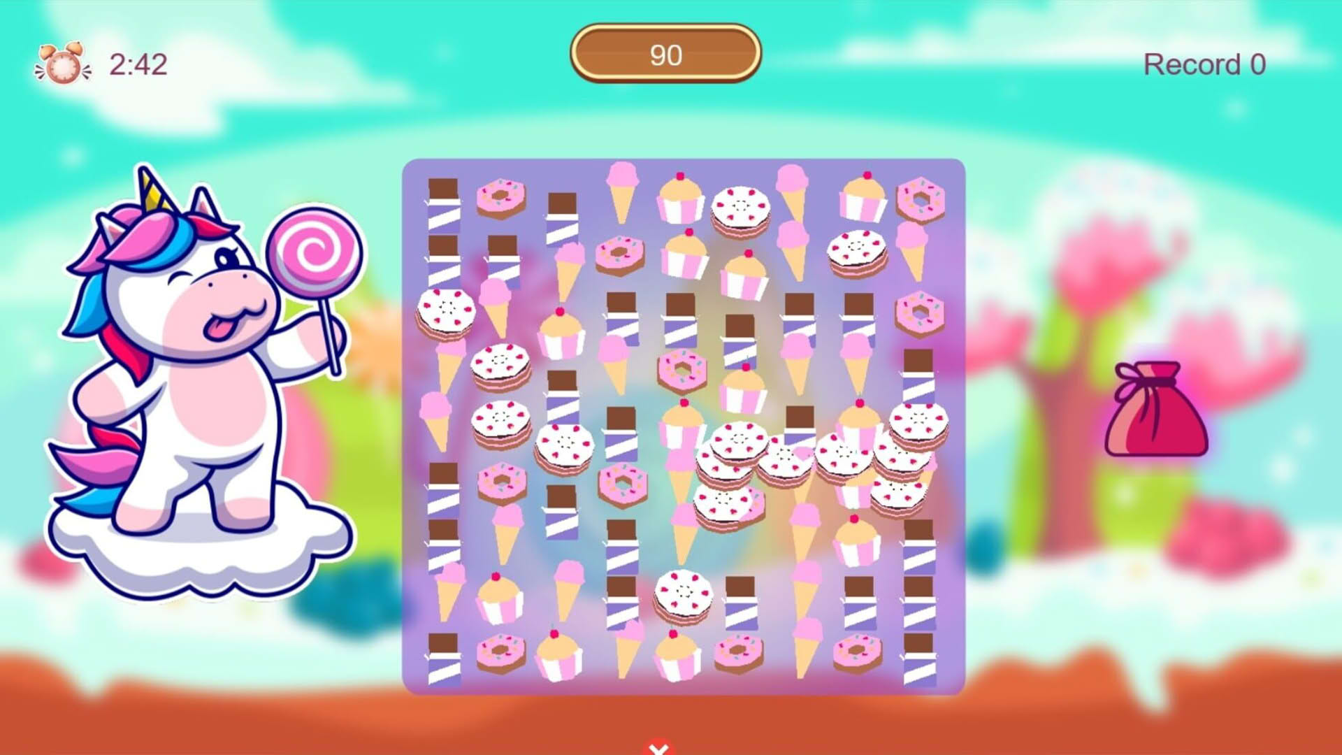 Screenshot for Unicorn and Sweets 2