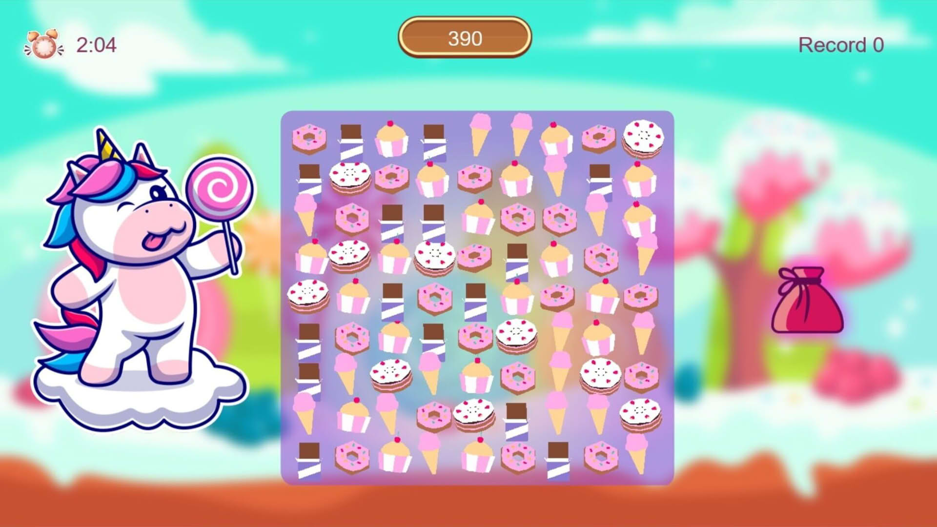Screenshot for Unicorn and Sweets 2