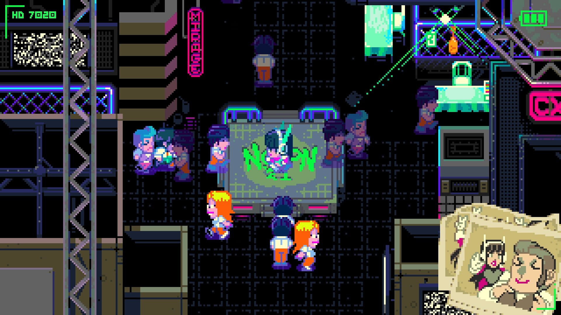 Screenshot for N.E.O.N.: Never-Ending Onslaught of Nerds