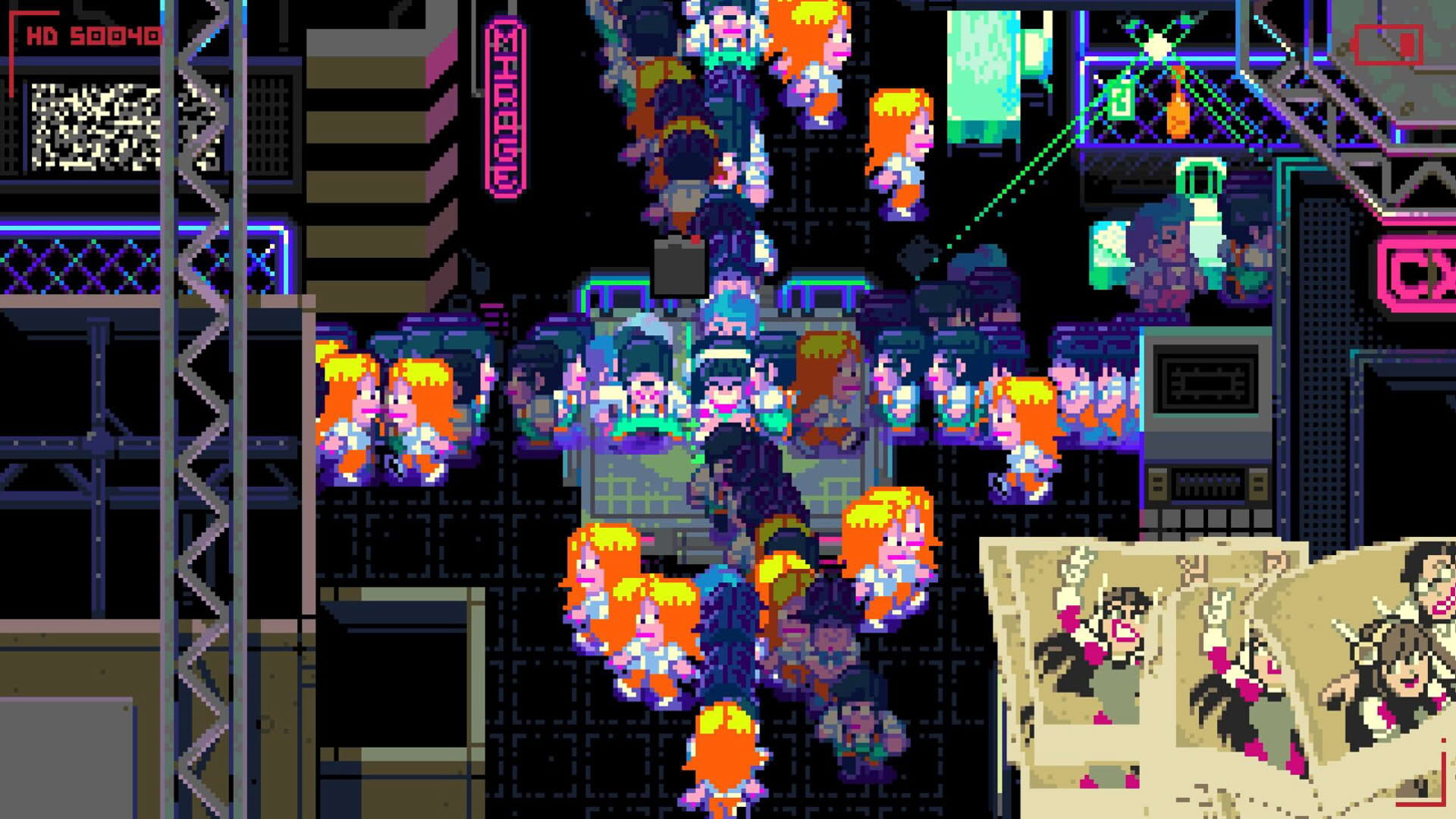 Screenshot for N.E.O.N.: Never-Ending Onslaught of Nerds