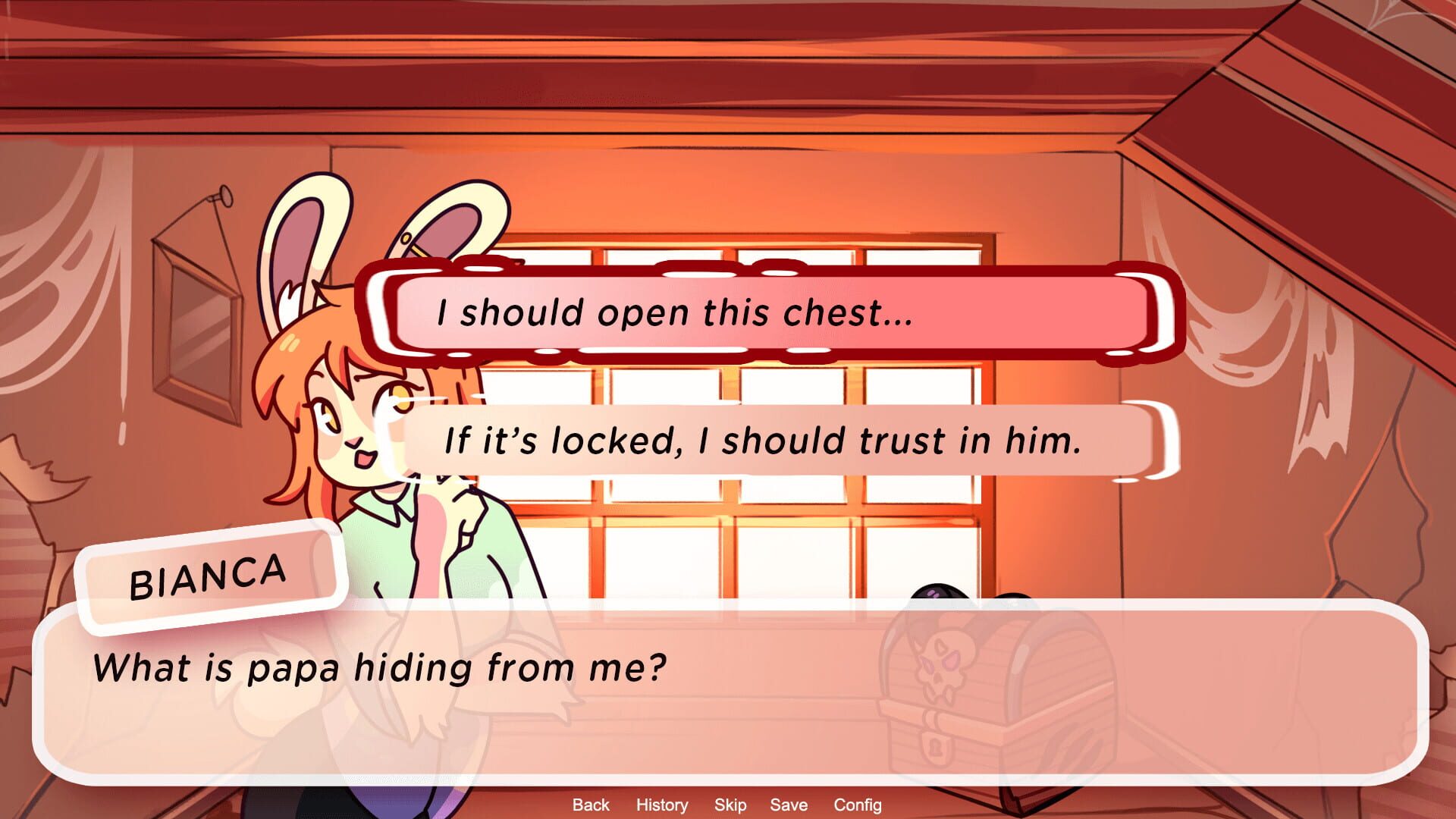 Screenshot for Magic Exposure: Yuri Visual Novel
