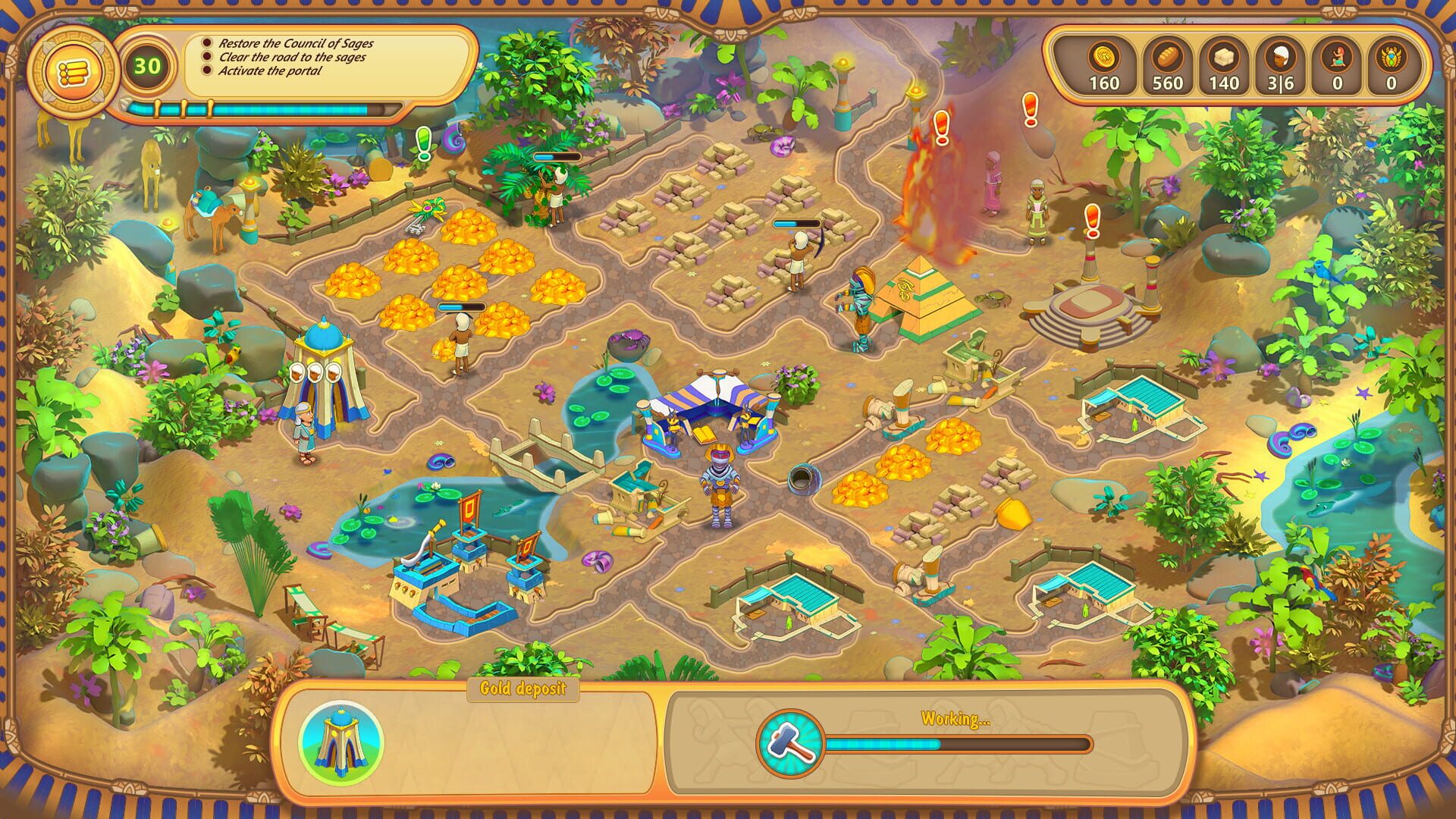Screenshot for The Great Empire: Relic of Egypt