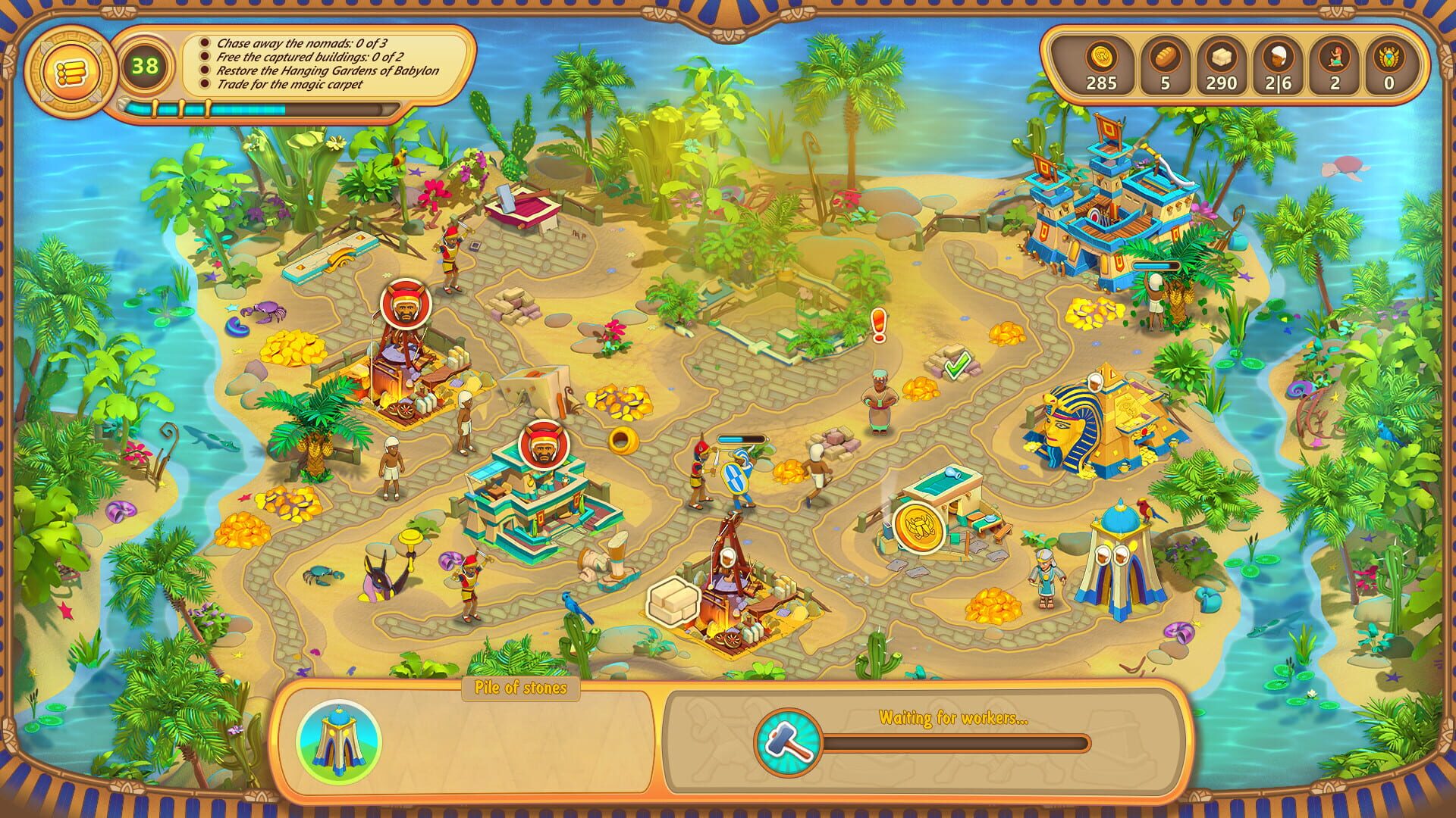 Screenshot for The Great Empire: Relic of Egypt