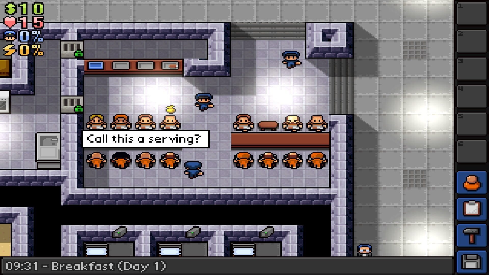 Screenshot for The Escapists: Fhurst Peak Correctional Facility