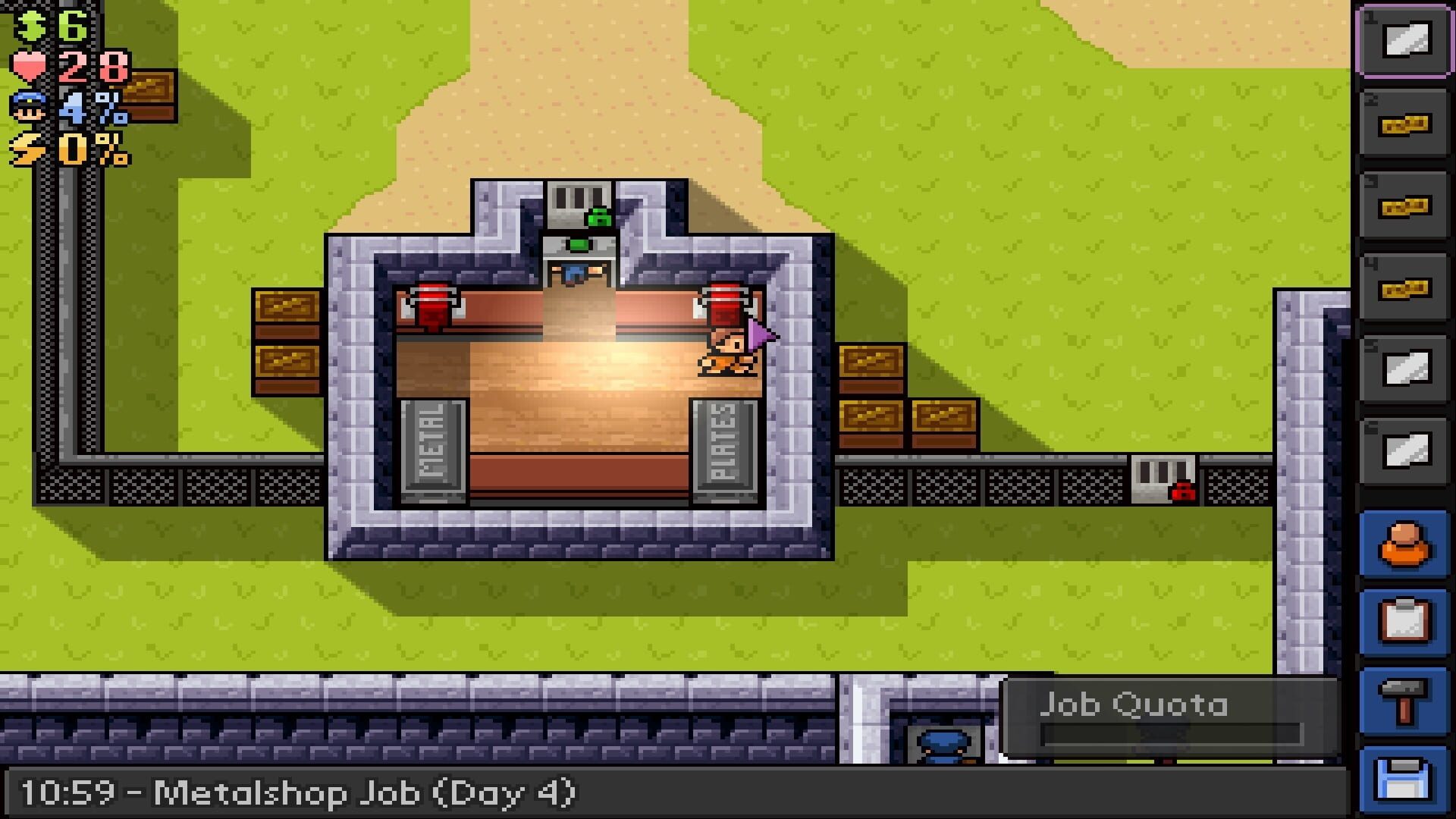 Screenshot for The Escapists: Fhurst Peak Correctional Facility