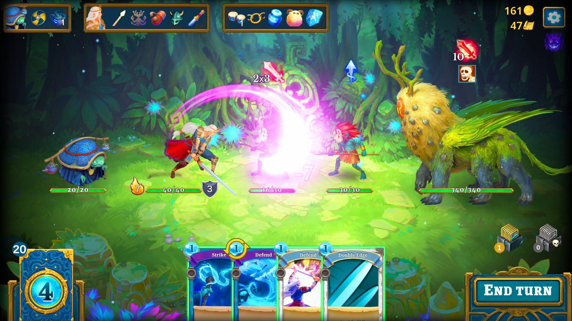 Screenshot for Roguebook
