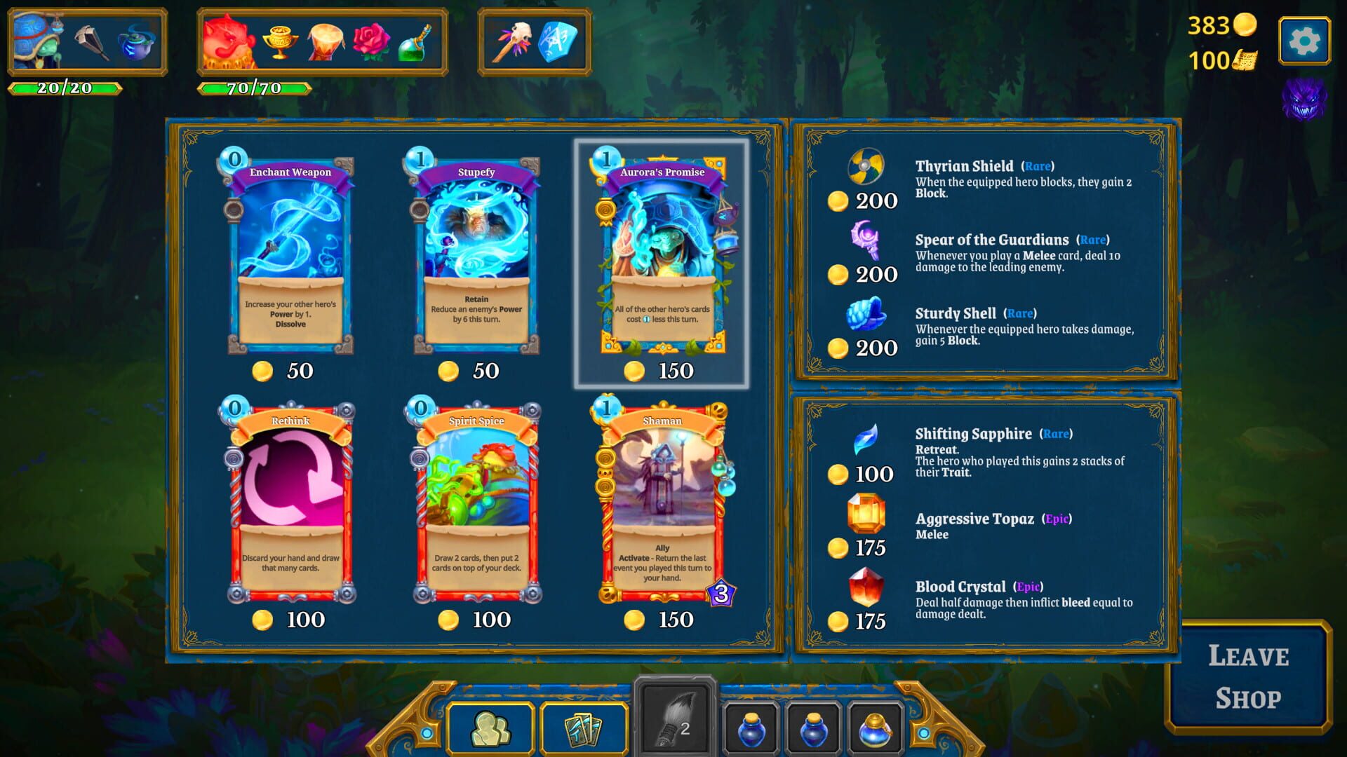 Screenshot for Roguebook