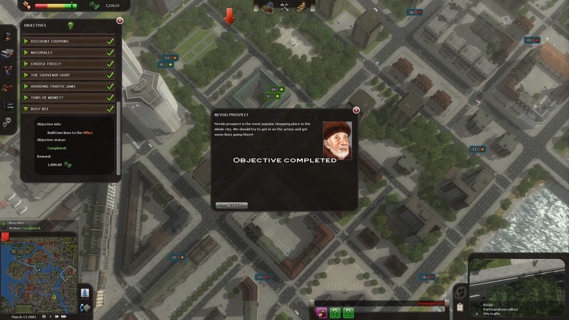 Screenshot for Cities in Motion: St. Petersburg