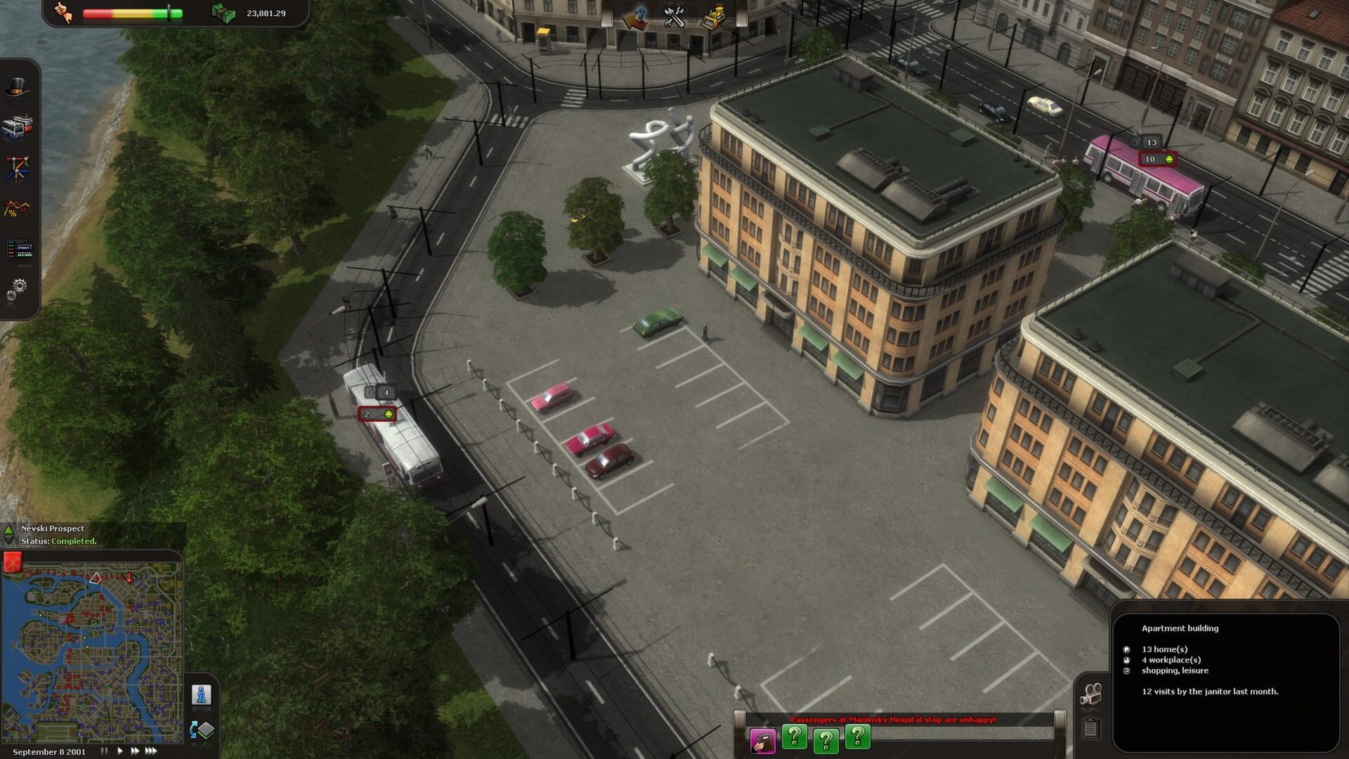 Screenshot for Cities in Motion: St. Petersburg