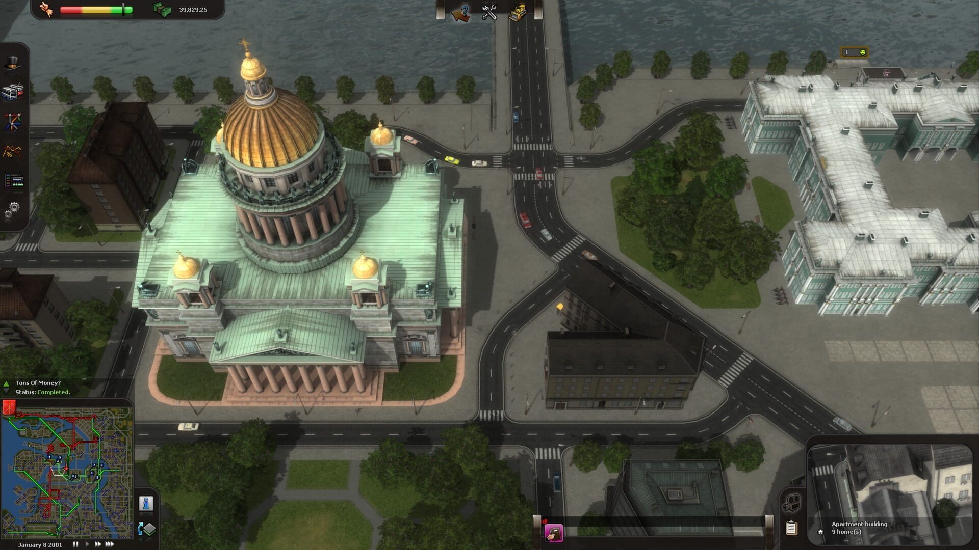 Screenshot for Cities in Motion: St. Petersburg