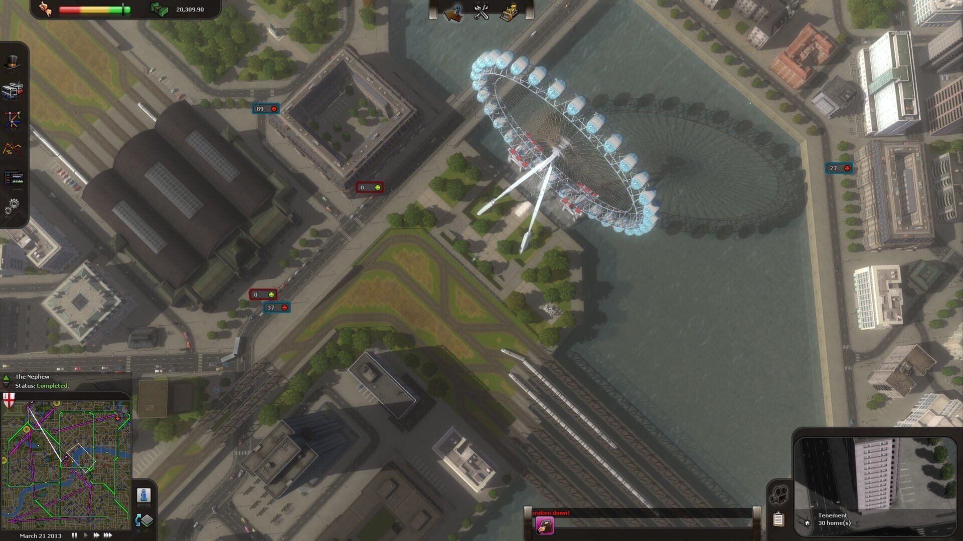 Screenshot for Cities in Motion: London