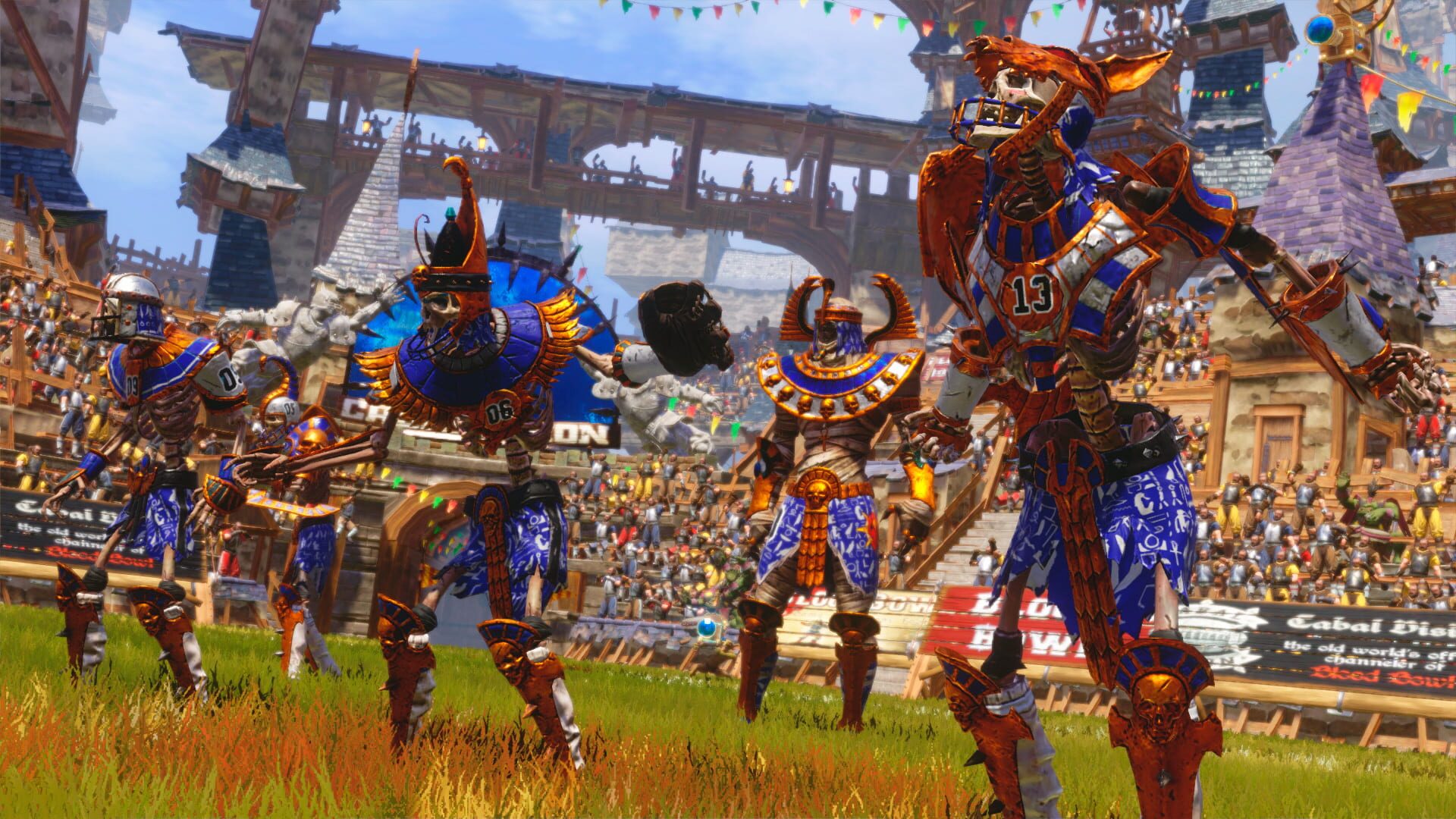 Screenshot for Blood Bowl 2: Khemri