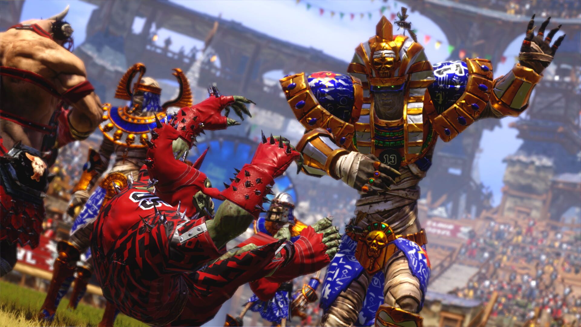 Screenshot for Blood Bowl 2: Khemri