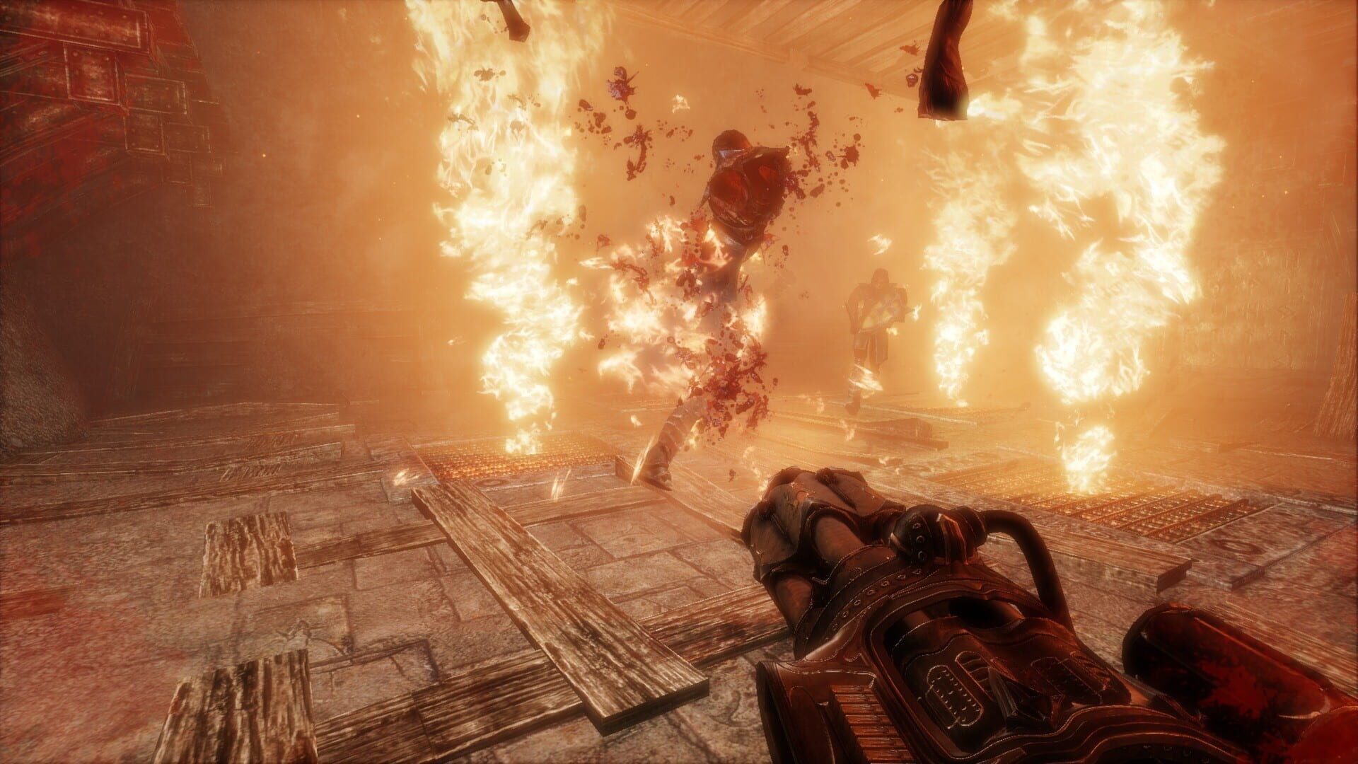 Screenshot for Painkiller: Hell & Damnation - Full Metal Rocket