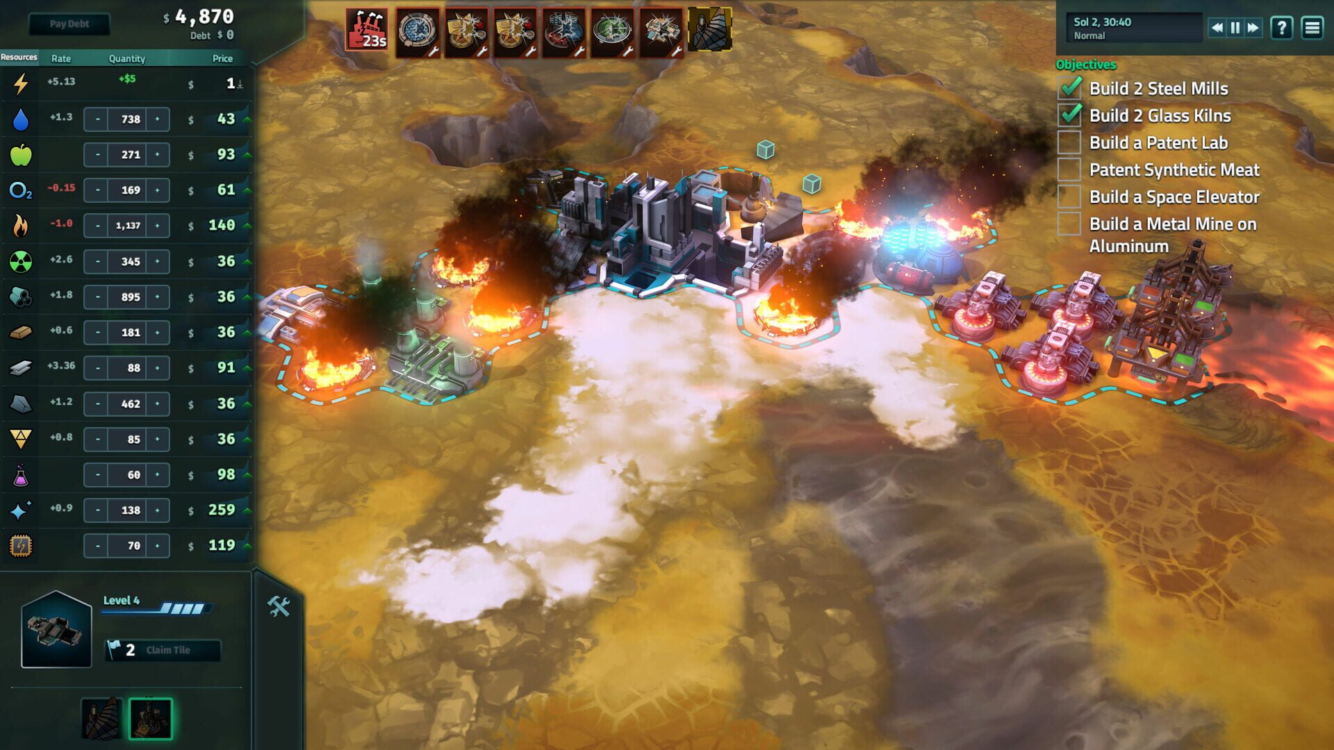 Screenshot for Offworld Trading Company - Jupiter's Forge