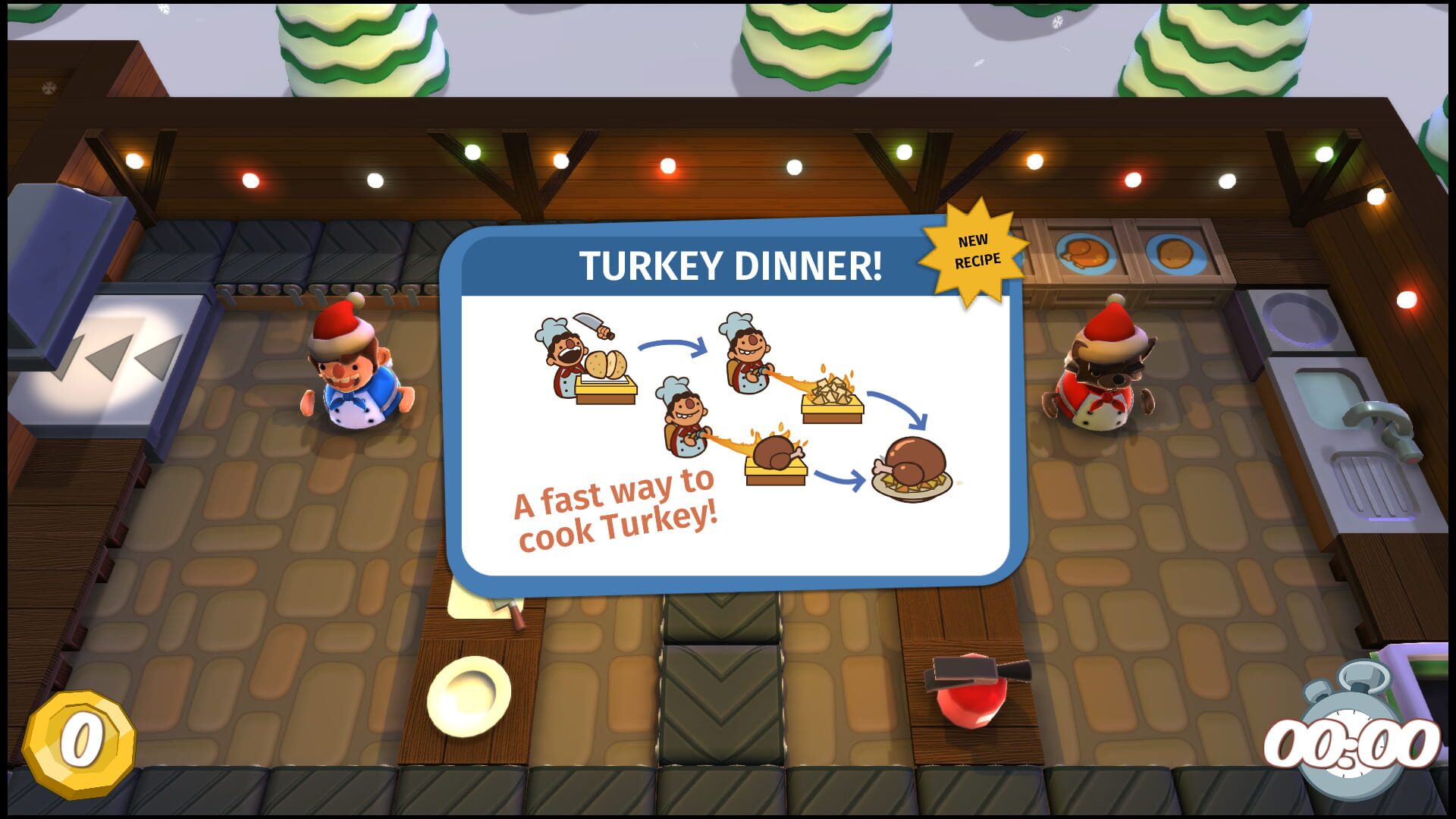 Screenshot for Overcooked!: The Festive Seasoning