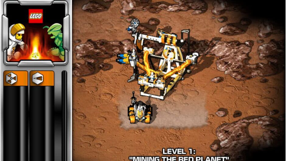 Screenshot for LEGO Mars Mission: CrystAlien Conflict