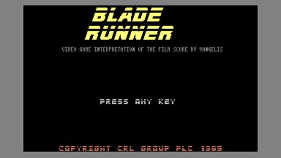 Screenshot for Blade Runner
