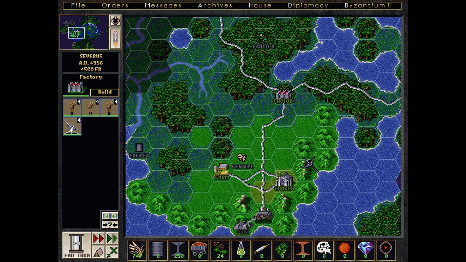 Screenshot for Emperor of the Fading Suns
