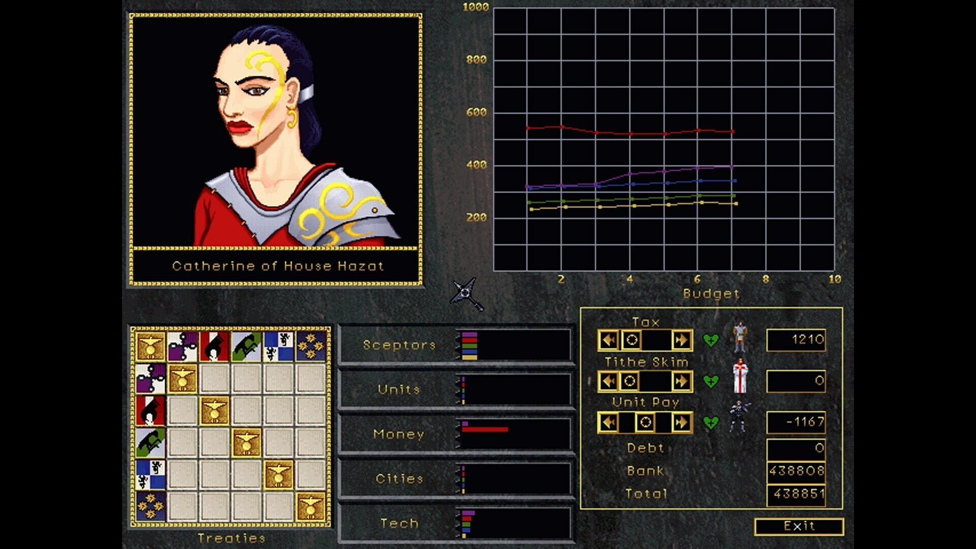 Screenshot for Emperor of the Fading Suns