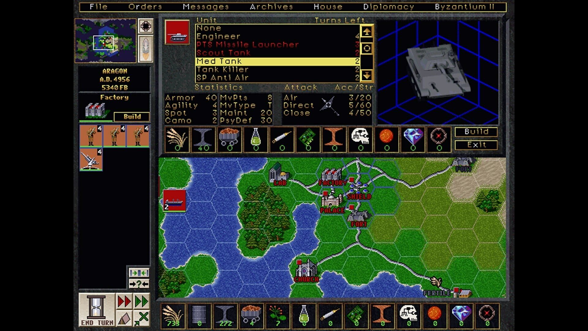 Screenshot for Emperor of the Fading Suns
