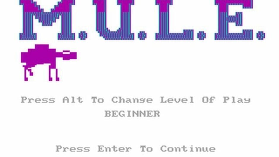 Screenshot for M.U.L.E.