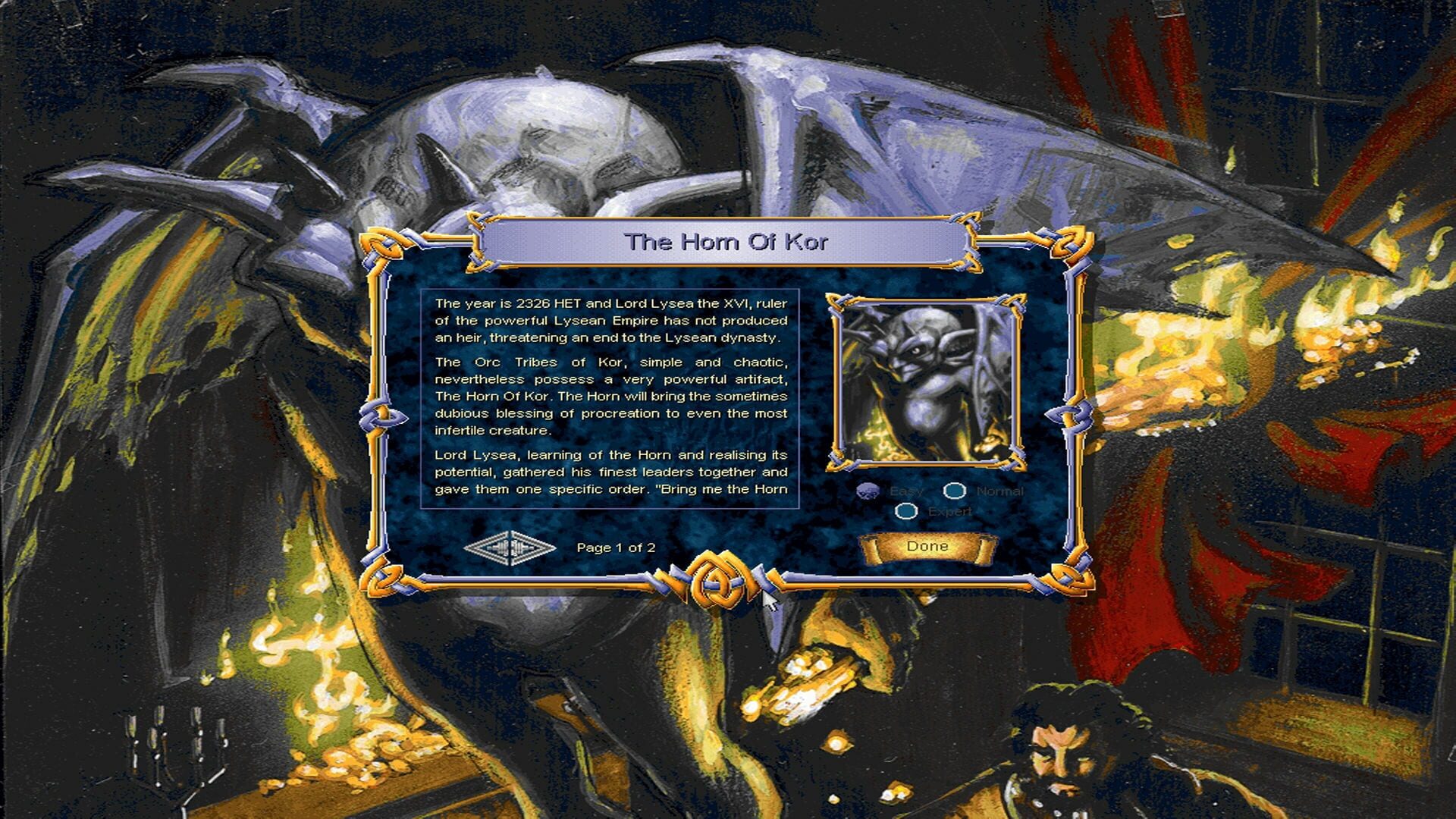 Screenshot for Warlords III: Darklords Rising